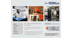 Desktop Screenshot of messebau-hueckinghaus.de